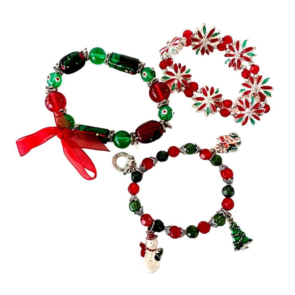 Christmas Themed Jewelry Lot - Picture 2 of 6